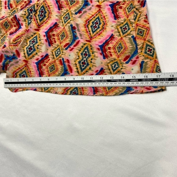 NEW! Band Of Gypsies Romper Large Rainbow Psychedelic Boho Adjustable Straps - Picture 8 of 16